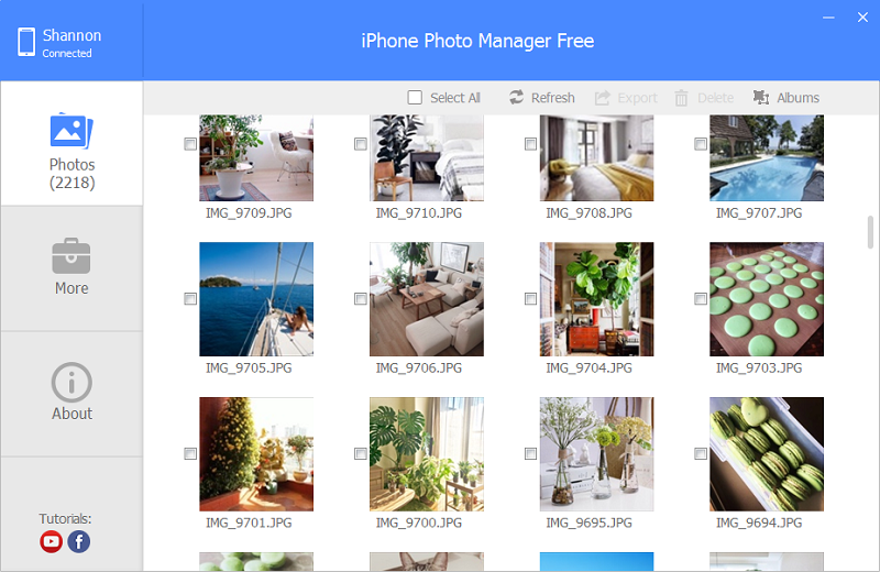 iPhone Photo Manager Free 1.0.0.127 full